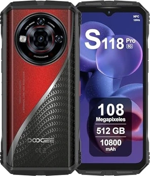 Doogee S118 Pro Cornelian Red