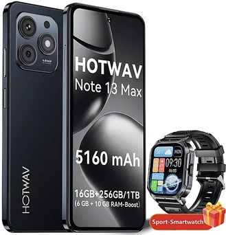 Hotwav Note 13 Max Black
