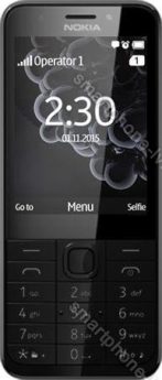 Nokia 230 Dual-SIM black/silver