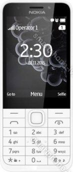Nokia 230 Dual-SIM white/silver