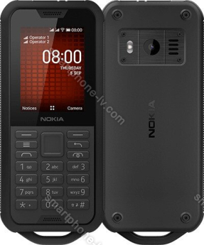 Nokia 800 Tough Single-SIM schwarz