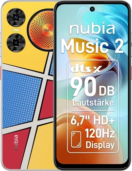 Nubia Music 2 pop art