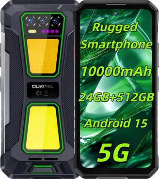 Oukitel WP58 Pro 5G 512GB Black/Green