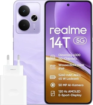 Realme 14T 5G (5260mAh) 256GB/8GB Lightning Purple