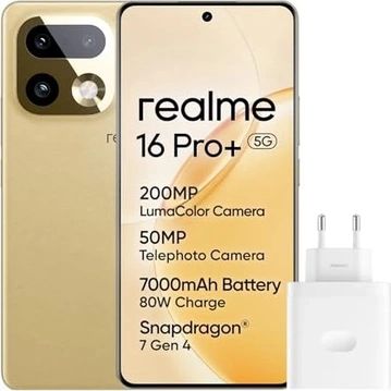 Realme 16 Pro+ 5G 512GB master gold