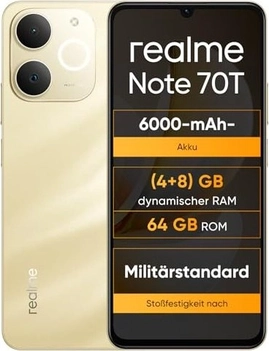 Realme Note 70T 64GB Beach Gold