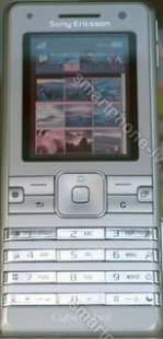 Sony Ericsson K770i star heaven silver