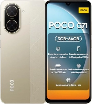 Xiaomi Poco C71 64GB gold