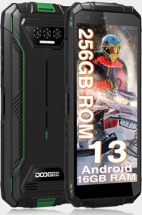 Doogee S41 Max schwarz/grün