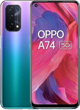 Oppo A74 5G purple