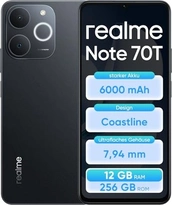 Realme Note 70T 256GB Obsidian Black