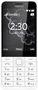 Nokia 230 Single-SIM White/Silver