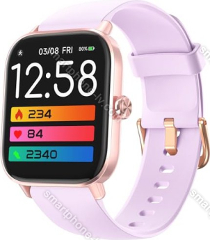 Amzhero Smartwatch ladies 1.8" purple 