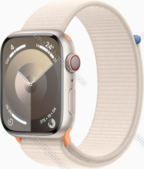 Apple Watch Series 9 (GPS + cellular) 45mm aluminium Polarstern with Sports Loop Polarstern 