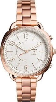 Fossil Q hybrid Accomplice stainless steel rose gold