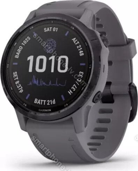 Garmin Fenix 6S Pro solar amethyst steel/shale grey 