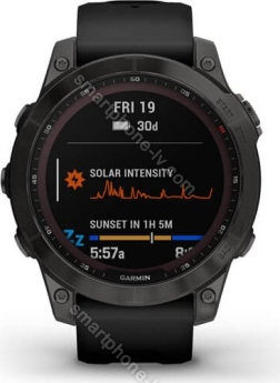 Garmin Fenix 7 Sapphire solar silver/black 