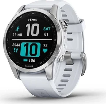 Garmin Fenix 7S silver/whitestone