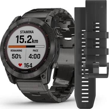 Garmin Fenix 7X Sapphire solar slate grey/titan