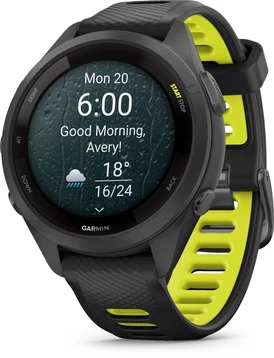 Garmin Forerunner 265S black/amp yellow