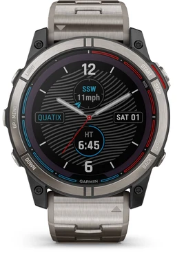 Garmin quatix 7X Sapphire solar Titan