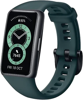 Huawei Band 6 activity tracker forest green