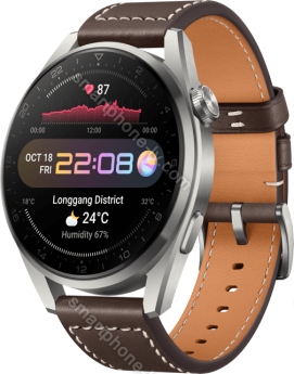 Huawei Watch 3 Pro Classic silver/brown 