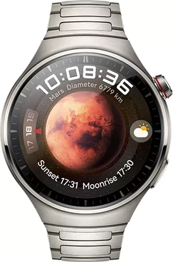 Huawei Watch 4 Pro titanium strap