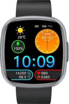 Knauermann Neo 2 (2025) angular with silicone bracelet black