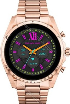 Michael Kors Smartwatch Gen 6 Bradshaw rose gold with link bracelet rose gold 