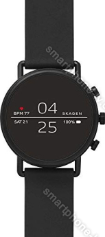 Skagen Connected Falster 2 black with silicone bracelet black 