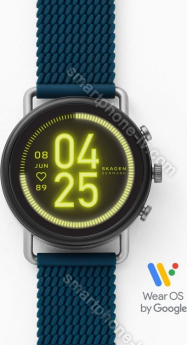 Skagen Connected Falster 3 grey with silicone bracelet blue 