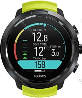 Suunto D5 dive computer black lime 