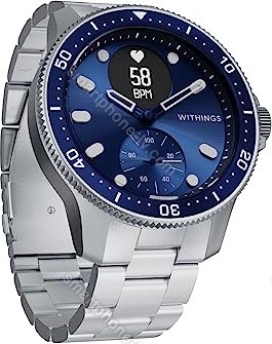 Withings ScanWatch Horizon 43mm activity tracker blue 