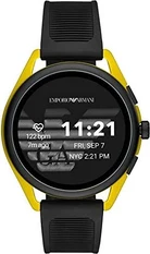 Emporio Armani Connected Smartwatch 3 with Plastic bracelet black/yellow