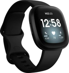 Fitbit Versa 3 activity tracker black/black aluminium
