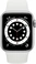 Apple Watch Series 6 (GPS) 40mm aluminium silver with sport wristlet white
