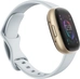 Fitbit scythe 2 activity tracker misty blue/aluminium softgold