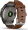 Garmin Fenix 7 Sapphire solar titanium/chestnut leather 
