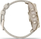Garmin Fenix 7S Sapphire solar cream gold titanium/cream heather 