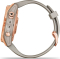 Garmin Fenix 7S solar rose gold/light sand 