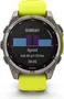 Garmin Fenix 8 47mm Sapphire solar titanium/amp yellow-graphite