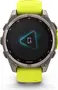 Garmin Fenix 8 47mm Sapphire solar titanium/amp yellow-graphite
