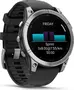Garmin Fenix E stainless steel/black
