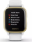 Garmin Venu SQ white/light gold 