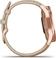 Garmin vivomove Luxe activity tracker light sand/18k rose gold
