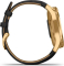 Garmin vivomove Luxe activity tracker black embossed/24k gold 