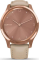 Garmin vivomove Luxe activity tracker light sand/18k rose gold 