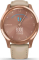 Garmin vivomove Luxe activity tracker light sand/18k rose gold 