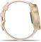 Garmin vivomove Style activity tracker blush pink woven/light gold 